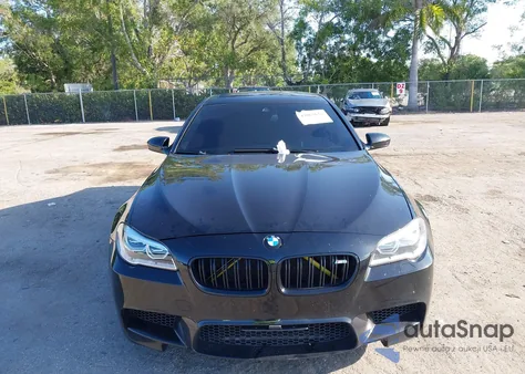 2014 BMW M5 from USA, damaged, VIN WBSFV9C54ED593281